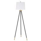 86267 Table Lamp Painted Black-Painted Gold