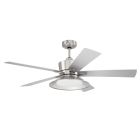 TOP52BNK5 Ceiling Fan (Blades Included) Brushed Polished Nickel