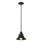 Union Union 1 Light Small Pendant in Midnight with Metal Shade