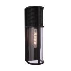 Miles Miles 1 Light 21.88" Outdoor Pocket Lantern in Midnight