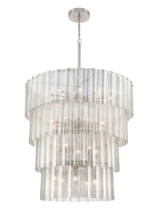 Museo Chandelier in Brushed Polished Nickel - 48628-BNK