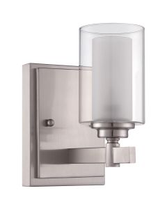 16705BNK1 Wall Sconce Brushed Polished Nickel