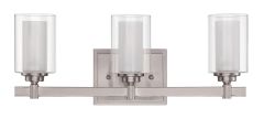 16720BNK3 Vanity Light Brushed Polished Nickel