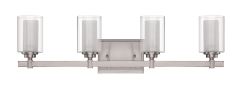 16727BNK4 Vanity Light Brushed Polished Nickel