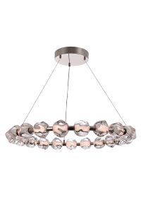 Jackie Jackie 21 Light LED Chandelier in Polished Nickel