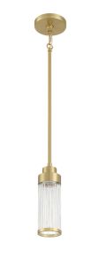 60191-SB Mini Pendant Satin Brass