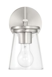 Connell Connell 1 Light Wall Sconce in Brushed Polished Nickel