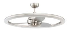 ANI36BNK3 Ceiling Fan (Blades Included) Brushed Polished Nickel