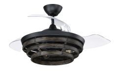 WHS42FBGW3 Ceiling Fan (Blades included) Flat Black 