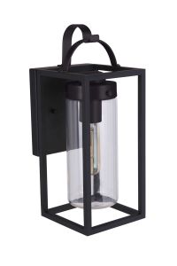 Neo Neo Small 1 Light Outdoor Wall Lantern in Midnight