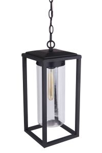 Neo Neo Outdoor 1 Light Pendant in Midnight