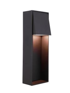 Nook Nook 1 Light 15.88"H LED Outdoor Lantern in Midnight